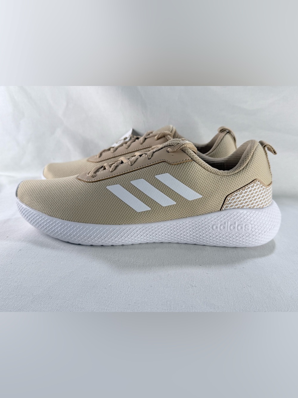 Adidas Men’s Impulse Syn 3.0 Beige Runner Sneakers size 9.5